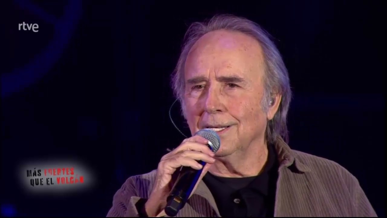 Joan Manuel Serrat - Cantares (directo Más Fuertes Que El Volcán) - YouTube