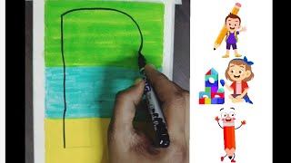 Letter R Drawing @dminiworldart5782 #drawing #drawingtutorial #kidslearning #kidsdrawing