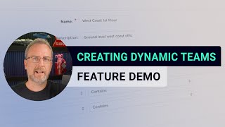 Creating Dynamic Teams - xMatters Support
