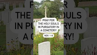 Pray for the Holy Souls in Purgatory! Nov. 1-8 #catholic #prayer #faith #spirituality #purgatory