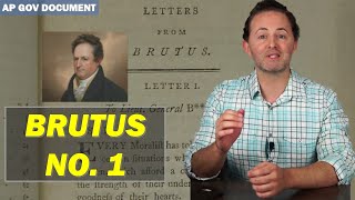 Brutus No. 1 AP Gov