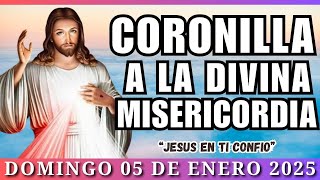 CORONILLA A LA DIVINA MISERICORDIA de Hoy Domingo 05 de Enero 2025 💛 Divina misericordia🙏🏼