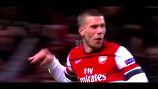 Lukas Podolski Amazing Goal VS Montpellier