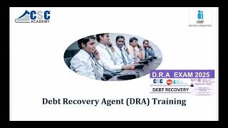 CSC NEW SERVICES 2025 I (DRA) Debt Recovery Agent Training registration Can do Through CSC now