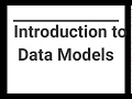 introduction to data modelling