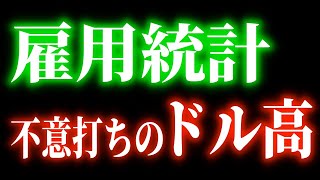 雇用統計でドル上昇｜相関分析｜米国株(S\u0026P500/NASDAQ)/ゴールド/FX(ドル円)/金利/VIX指数