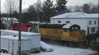 RAILREEL Window Watching OSR 102 1591 Beachville Ontario Jan 14 2025