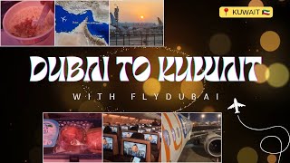 Dubai to Kuwait with FlyDubai 4K | Jaffer Shadiq