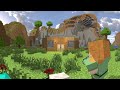 360° video warden vs alex and steve minecraft vr