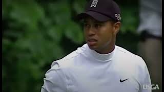 TIGER WOODS INSANE SLICE AT THE 2003 U.S. OPEN
