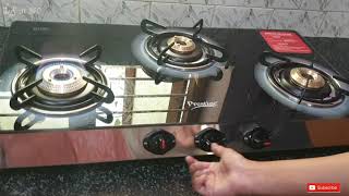 Prestige Royale Plus Stainless Steel Gas Stove ♨️ Review #prestige #gasstove #3burner #2023