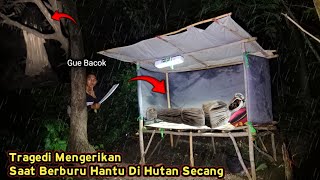 CAMPING HOROR❗Ambil Parang Dan Siap Mati Menghadapi Pocong Remuk Dan Wewe Gombel Di Tengah Hutan