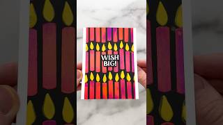 Easy DIY Birthday Card! - ASMR Crafting #asmr #asmrsounds #craft #diy