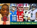 Damien Woody breakdown Chiefs, Lions, Bills or Eagles more chance to win Super Bowl this season