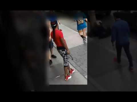 NYPD Looking For Man With Tire Iron - YouTube