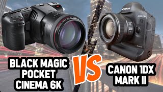 Black Magic Pocket Cinema Camera 6K vs Canon 1DX Mark II | at NIGHT