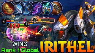 Deadly Crossbow Irithel Monster Marksman! - Top 1 Global Irithel by W̸I̸N̸G̸ - Mobile Legends