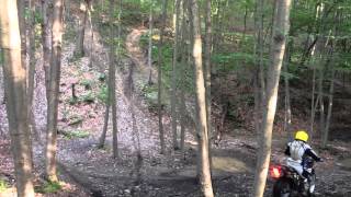 Hightrax, TW200 hill climb 1