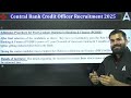 why you should apply cbi credit officer 2025 central bank of india 2025 by rahul meena