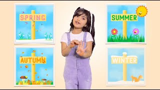 SEASONS SONG | Four Seasons | Rhyme For Kids | If You Know All The Seasons