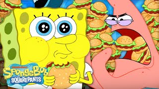 Every Krabby Patty Ever Eaten 🍔 | 30 Minute Compilation | SpongeBob
