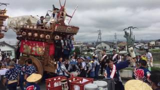 平成28年度袋井祭り 渡橋 その1