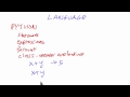 Language - Design of Computer Programs