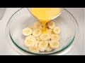 Only 1 banana and 2 eggs recipe! No tricks. Simple breakfast recipe