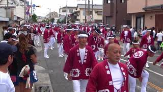 2017 撮って出し 岸和田だんじり祭り 前日試験曳き04