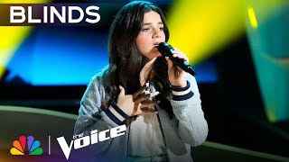 Teenager Julia Roome with Unbelievable Talent Sings "Dream a Little Dream of Me" | The Voice | NBC
