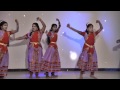 Julia performing dance with her friends