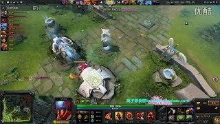 【离子DOTA2解说】ZSMJ火猫大战超神幽鬼 天道酬勤 加油马甲