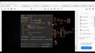 String Manipulation and Stack Operations in Python | CIE A-Level Computer Science Class 4 | Part 3