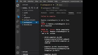 #paradise_hope #ERROR in Error: Child compilation failed: Module.createRequire is not a function