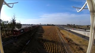 Ferromex 4027 Intermodal Aerial Drone View!!!!