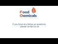 food chemicals online fcc navigation overview