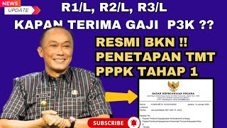 RESMI BKN!! PENETAPAN TMT PPPK TAHAP 1