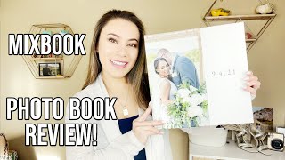 Mixbook wedding photo book | review