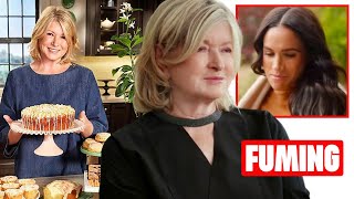 DON’T MESS WITH ME! Martha Stewart FUMES at Meghan for STEALING Recipes for Netflix Cooking Show