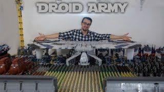 Huge Lego Droid Army 2018 ft. Massive Landing Craft