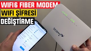 Türk Telekom Wifi6 Modem Wifi Şifre Değiştirme | Huawei Fiber Modem Şifre Değiştirme