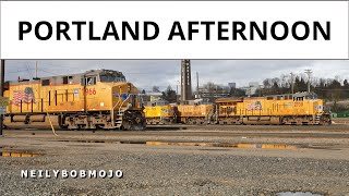 An Afternoon Railfanning Portland, Oregon - Part 1