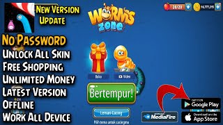 Worms Zone io Mod Apk Terbaru - Unlimited Coin And Unlock All Skin | No Password