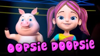 Oopsie Doopsie | Sing & Dance Song | Kindergarten Nursery Rhymes & Kids Songs by Little Treehouse
