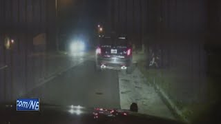 Dashcam video shows naked man being tased