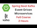 Spring Boot Microservices Full Course in 2 Hours | Spring Boot Kafka Event-Driven E-Commerce Example