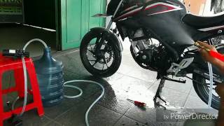 Testing Mesin Steam Mini doorsmeer 80 psi dan 100 psi Cuci Motor dan Mobil   YouTube