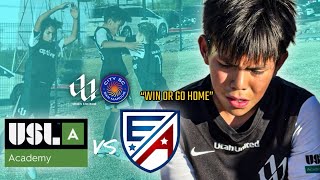 U13 UTAH UNITED VS CITY SC SAN MARCOS | WIN OR GO HOME - REAL SALT LAKE CLASSIC TOURNAMENT EPISODE 3