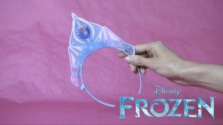 Disney Frozen Glow Band Elsa Crown Headband Glow in the Dark!