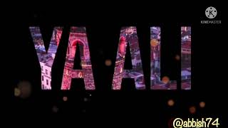 Jaanam Fida-E-Haideri {Slowed + reverb} full HD ,lyrics: جانم فدائے حیدری یا علی، علی، علی@abbish7442